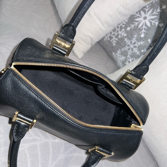 MCM Saffiano Leather Boston Bag Made in Korea - Picture 12 of 16